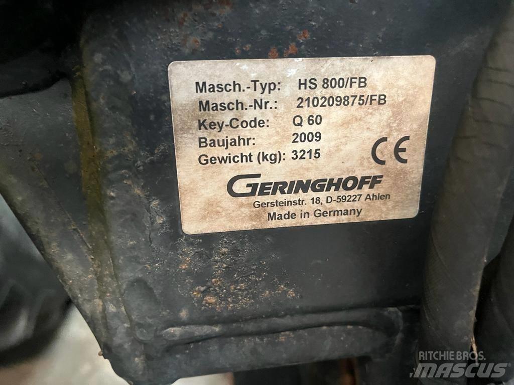 Geringhoff HS 800/FB Leikkuupöydät