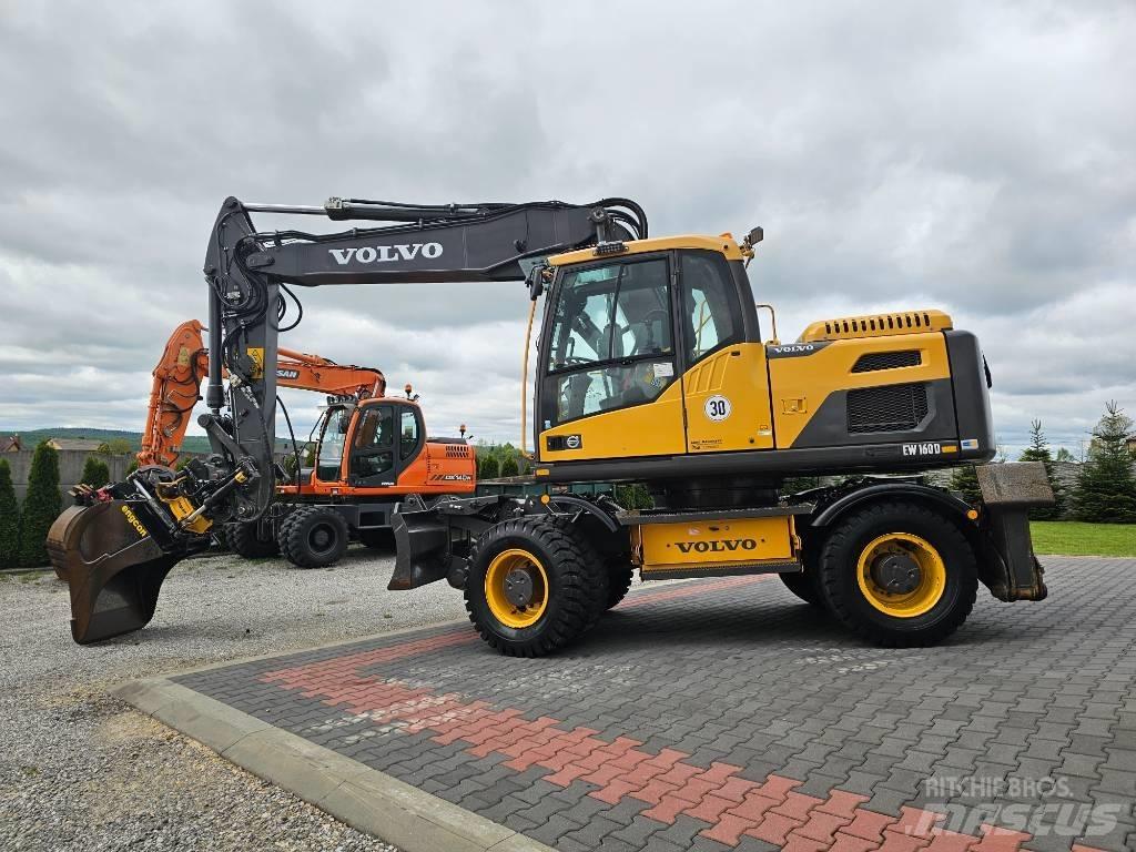 Volvo EW 160 D Pyöräkaivukoneet