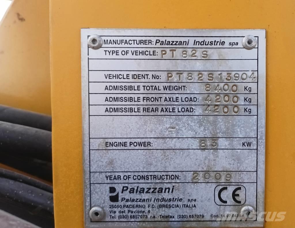 Palazzani PT82 Teleskooppikuormaajat