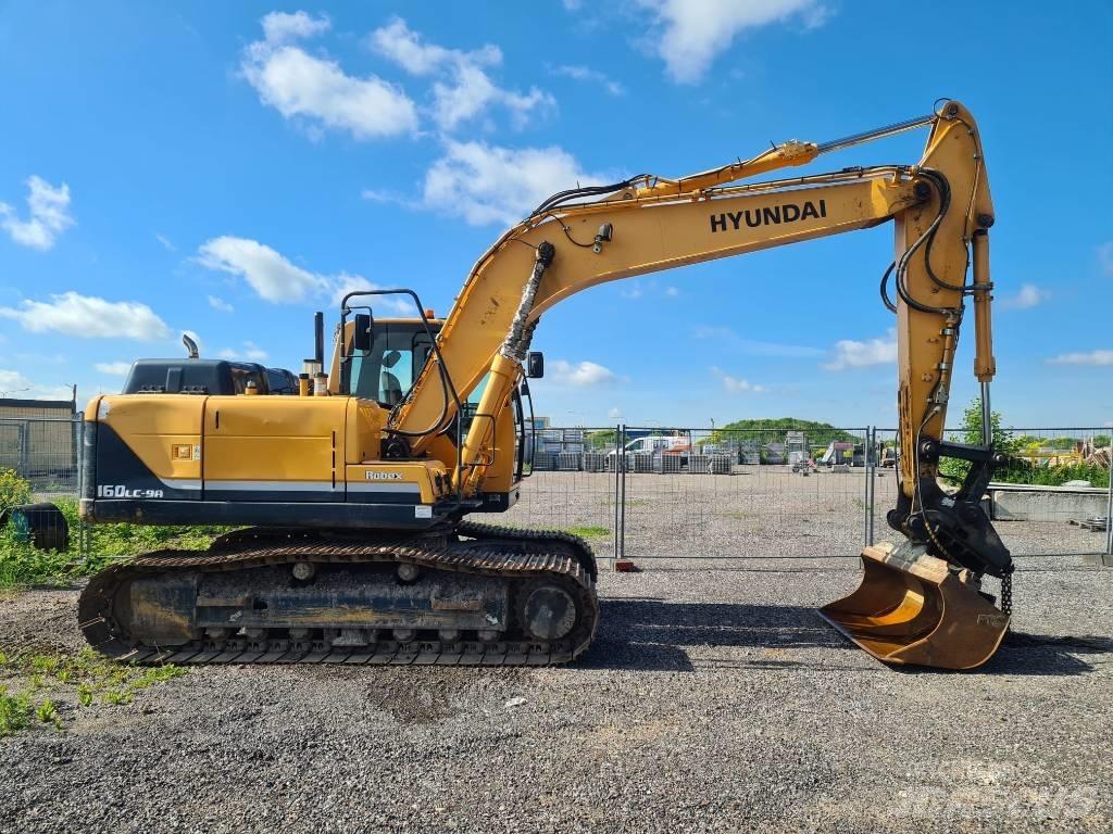 Hyundai R160LC-9A Telakaivukoneet