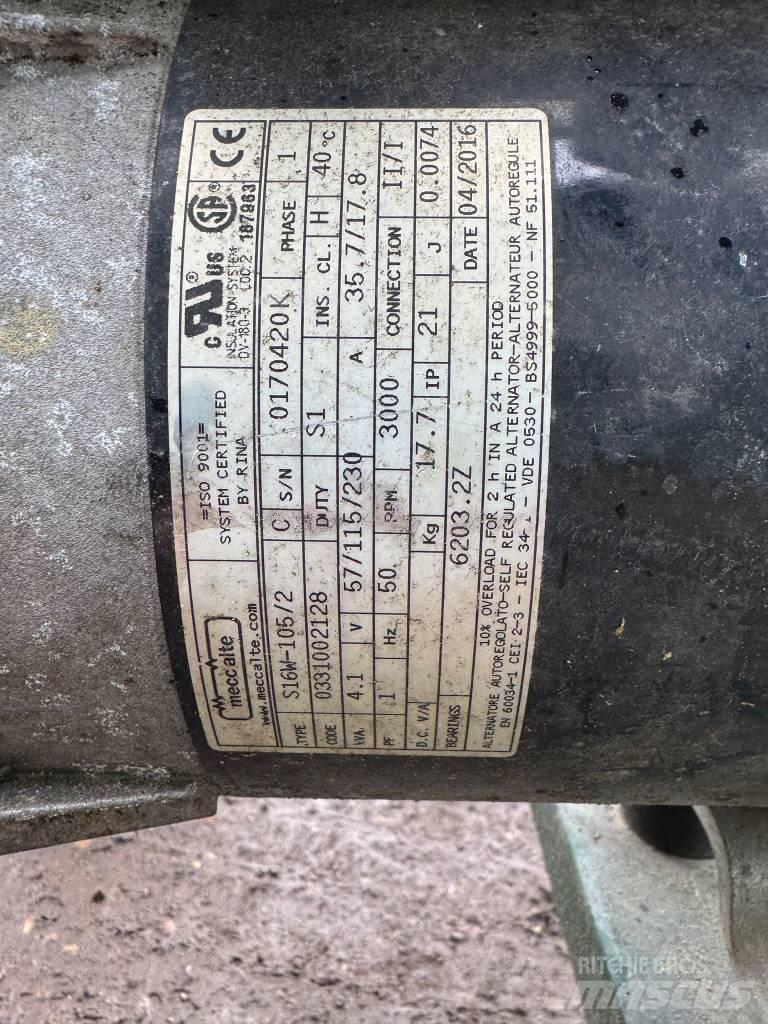  Mecc Alte 4KVA Bensiinigeneraattorit