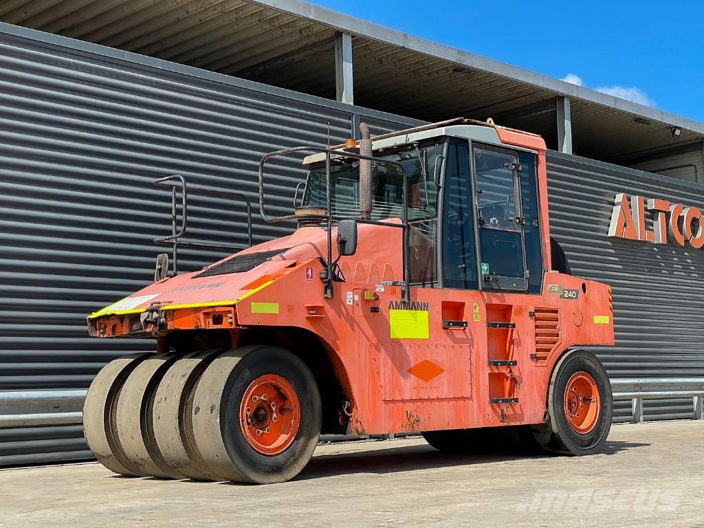 Ammann AP 240 Kumipyöräjyrät