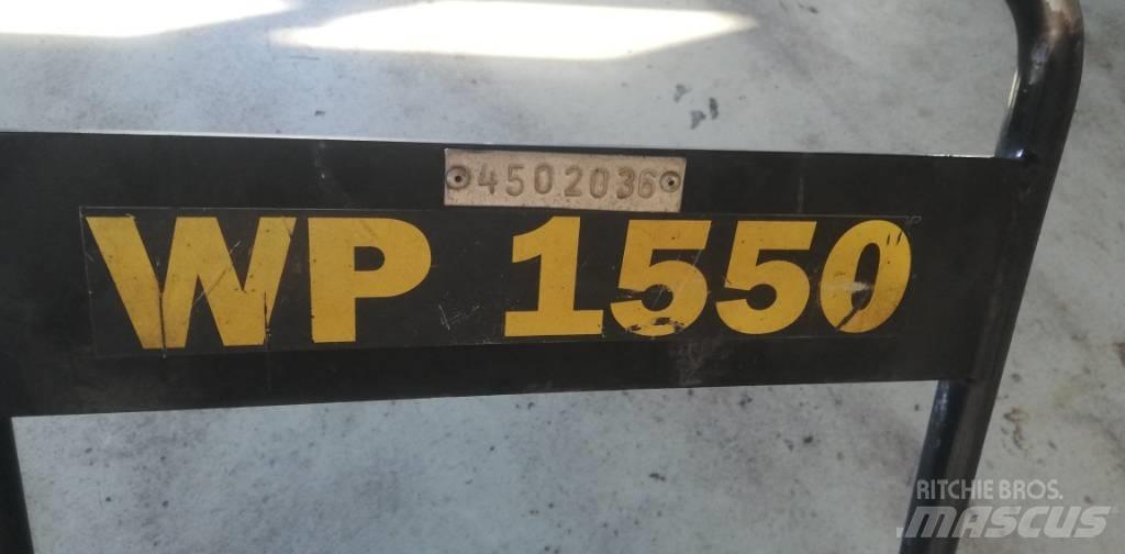Wacker WP 1550 W Tärylevyt