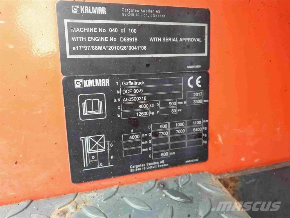 Kalmar DCF80-9 Dieseltrukit