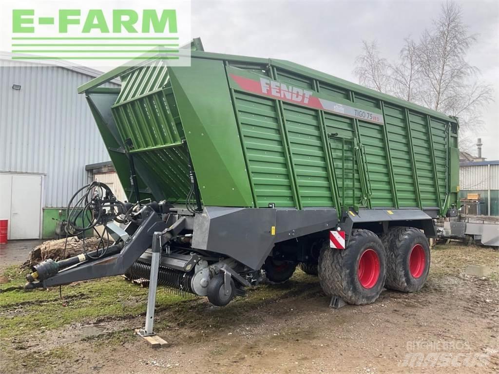 Fendt tigo 75 vr Muut puoliperävaunut