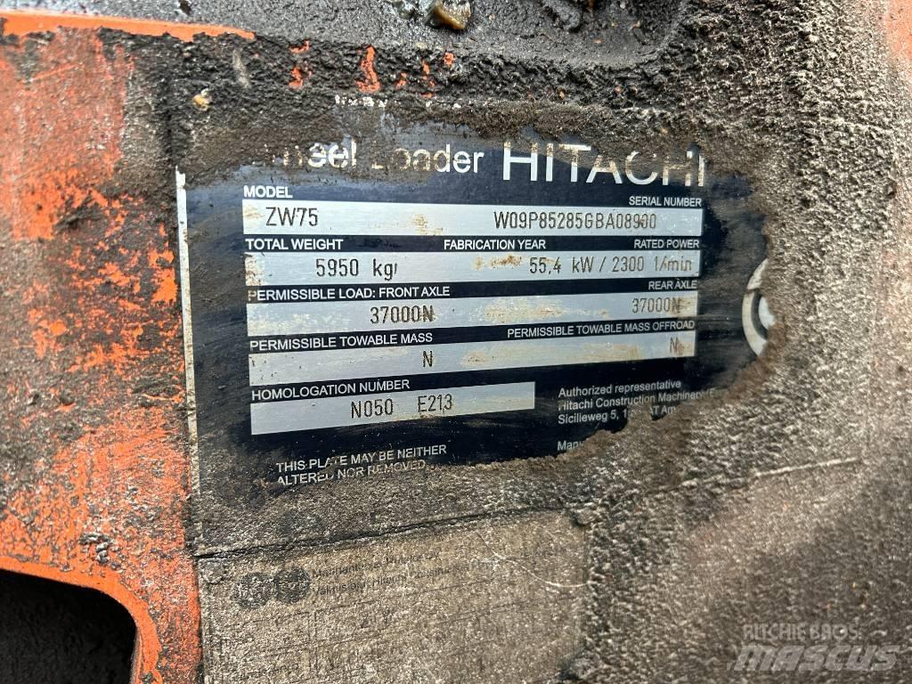 Hitachi ZW 75 Pyöräkuormaajat