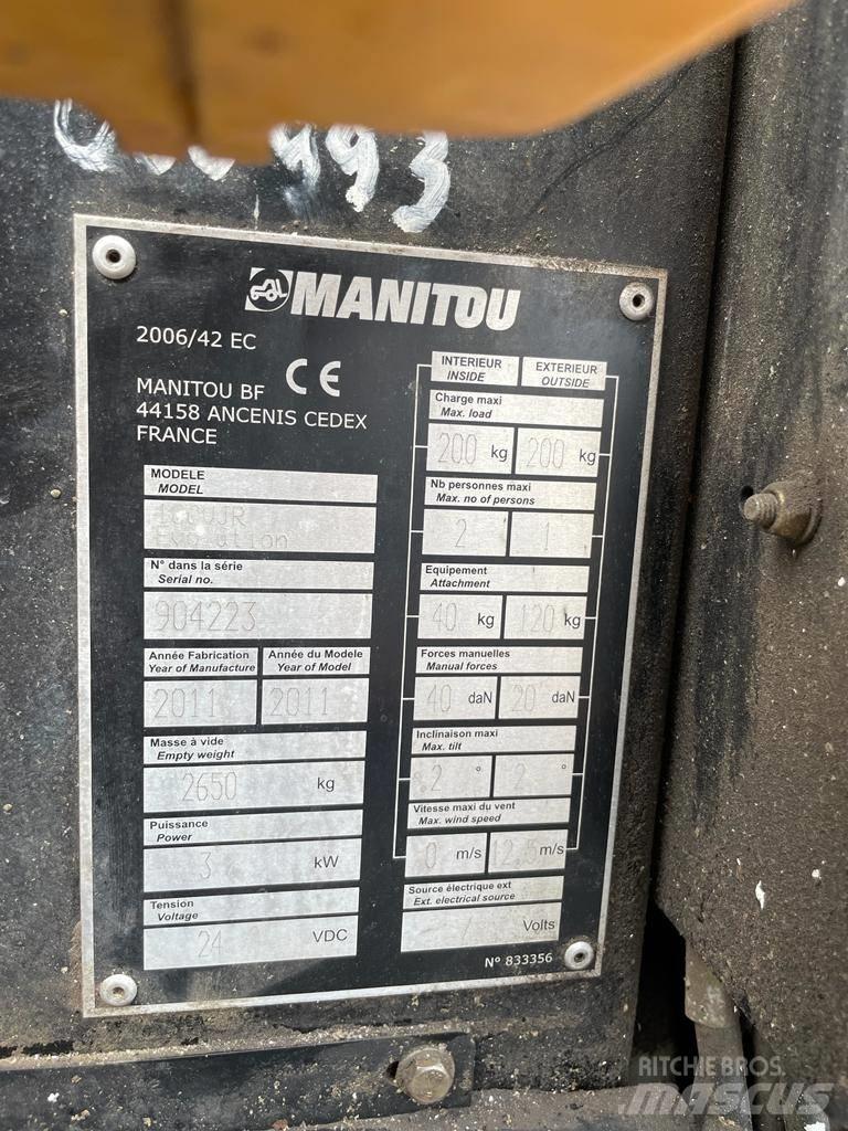 Manitou 100 VJR Henkilönostimet ja nostolaitteet