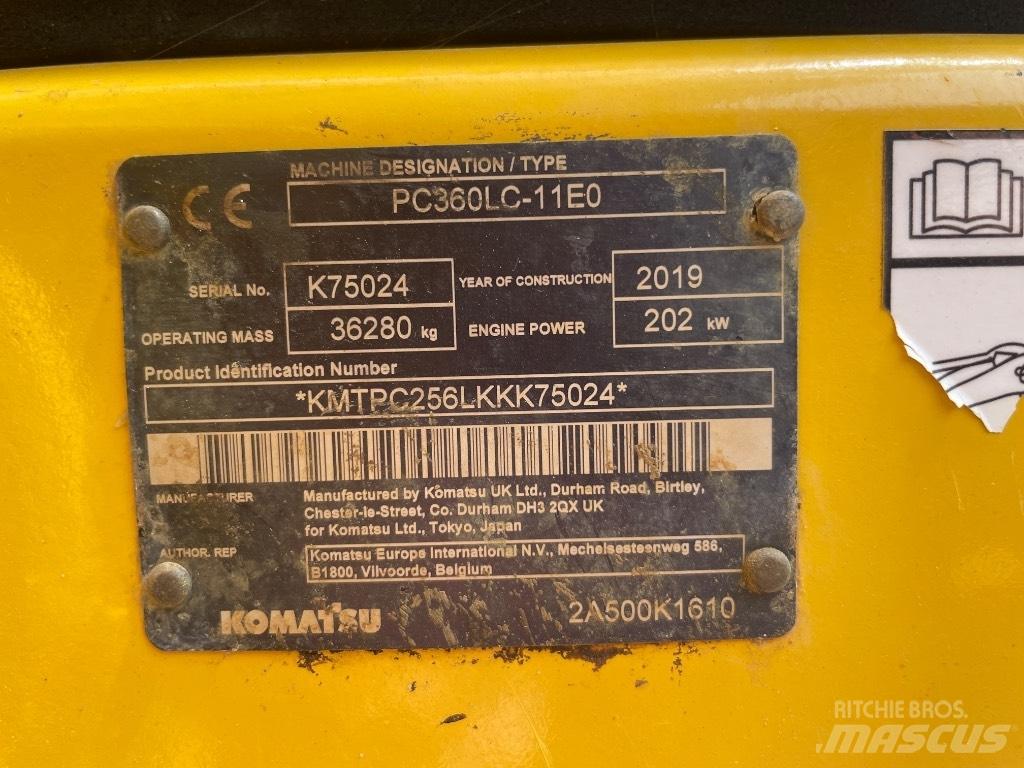 Komatsu PC 360 LC-11 Telakaivukoneet