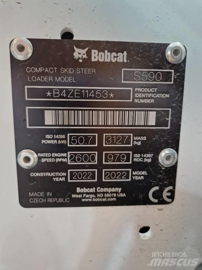 Bobcat S 590 Liukuohjatut kuormaajat