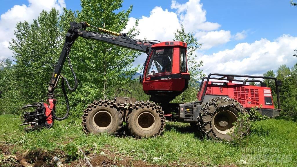 Komatsu 941.1 Harvesterit