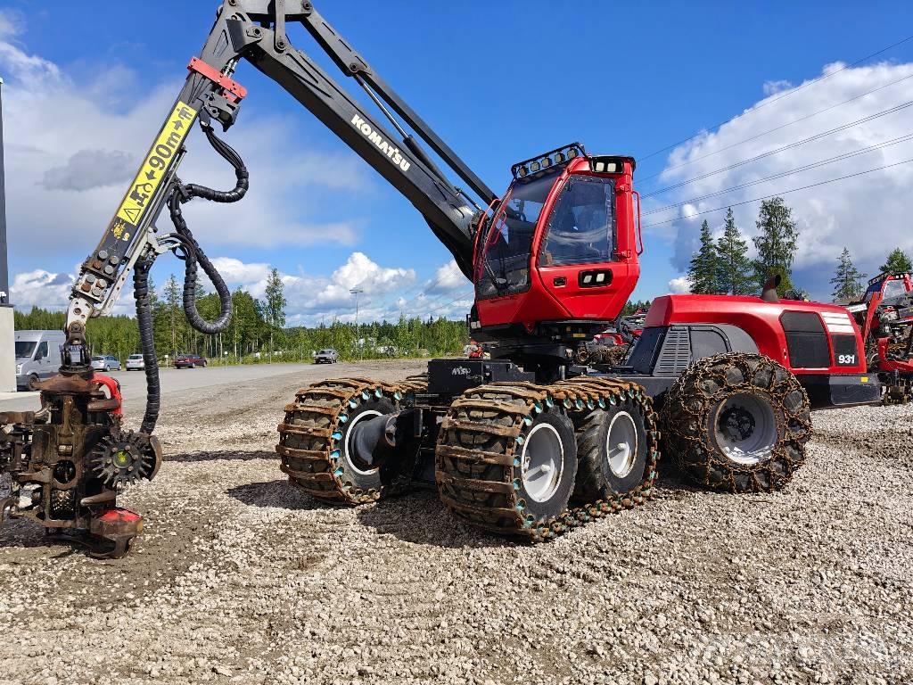Komatsu 931 Harvesterit