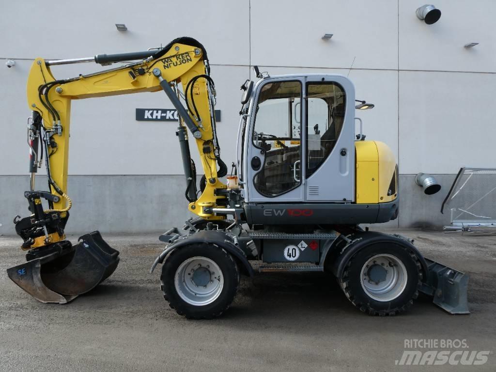 Wacker Neuson EW 100 Pyöräkaivukoneet