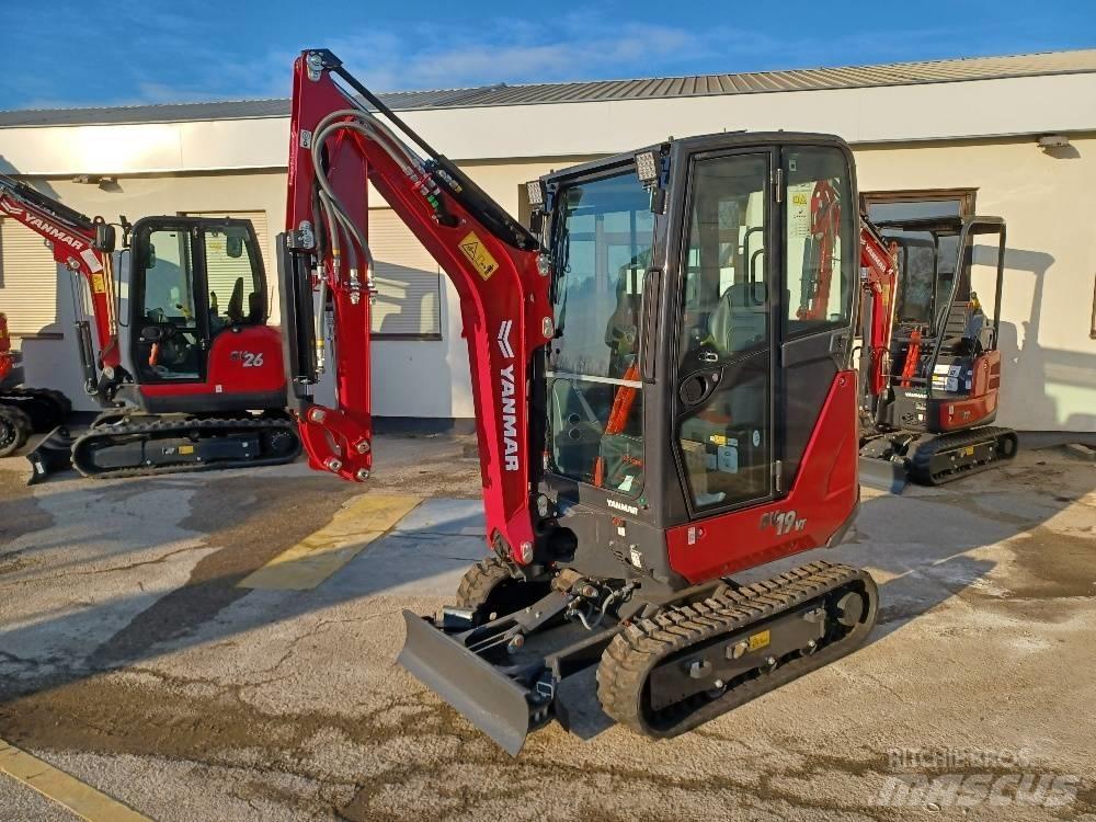Yanmar SV19 Minikaivukoneet < 7t