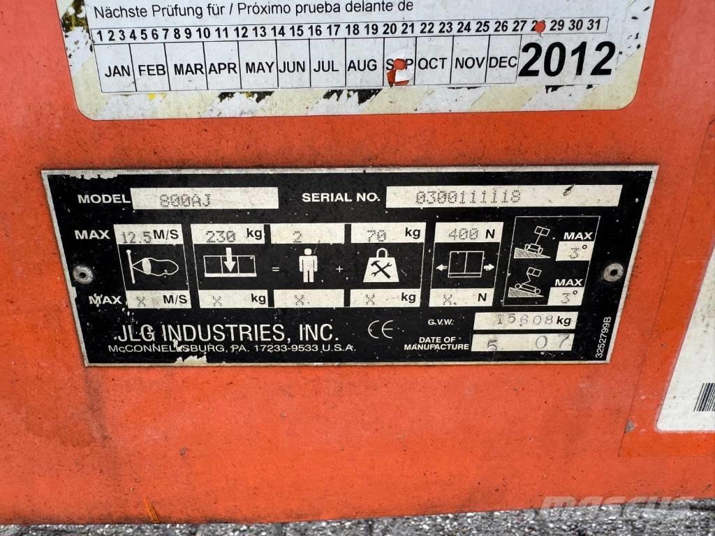 JLG 800 AJ Kuukulkijat