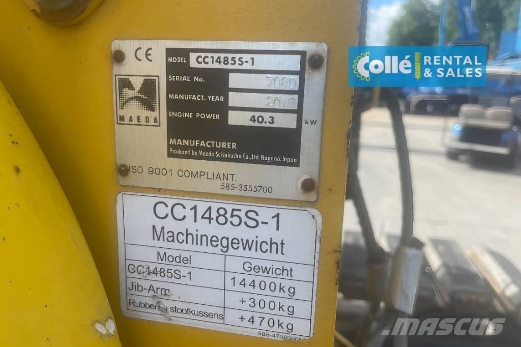 Maeda CC1485S-1 | 2016 Mininosturit