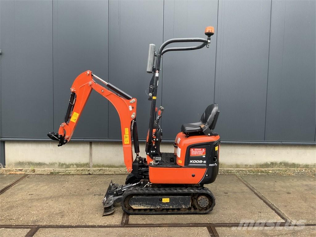 Kubota K 008-5 Minikaivukoneet < 7t