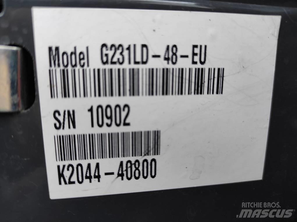 Kubota G231 LD Päältäajettavat ruohonleikkurit