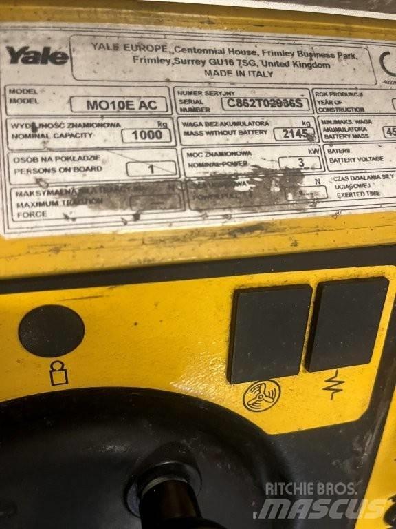 Yale MO 10 E Korkeakeräilytrukit