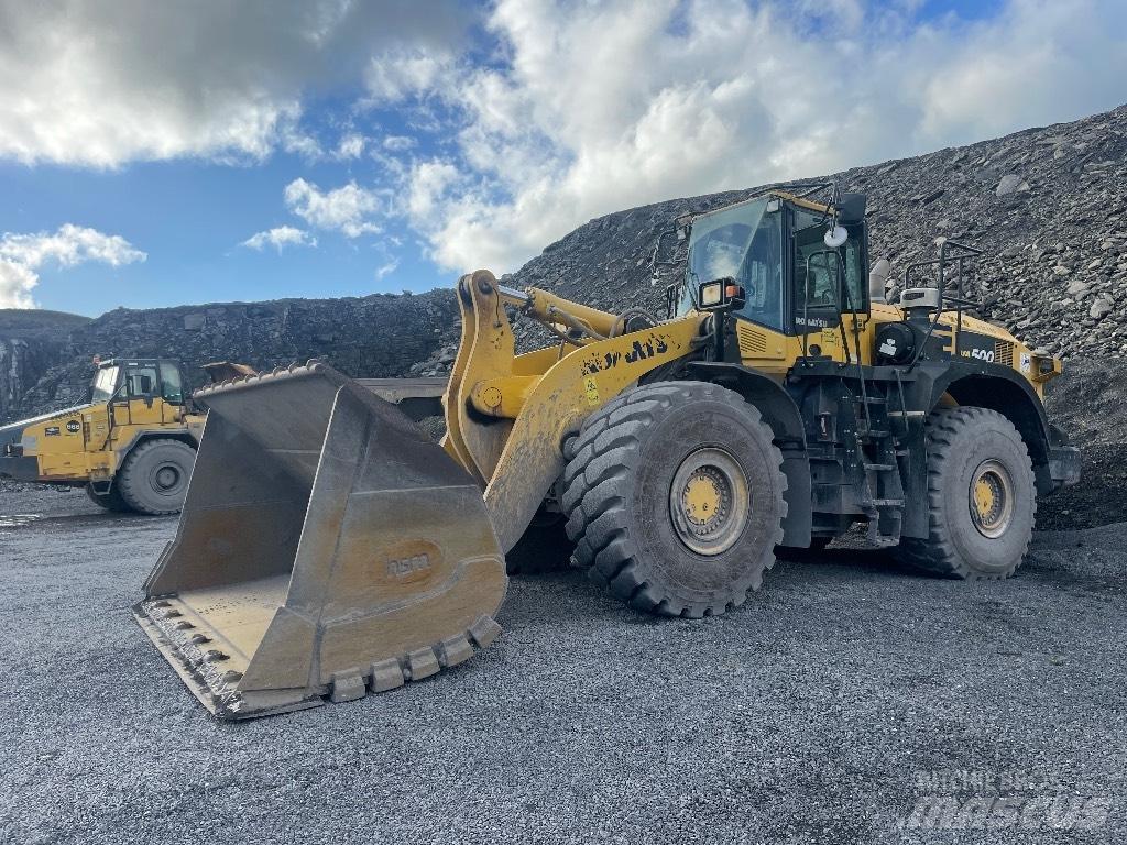 Komatsu WA500 Pyöräkuormaajat