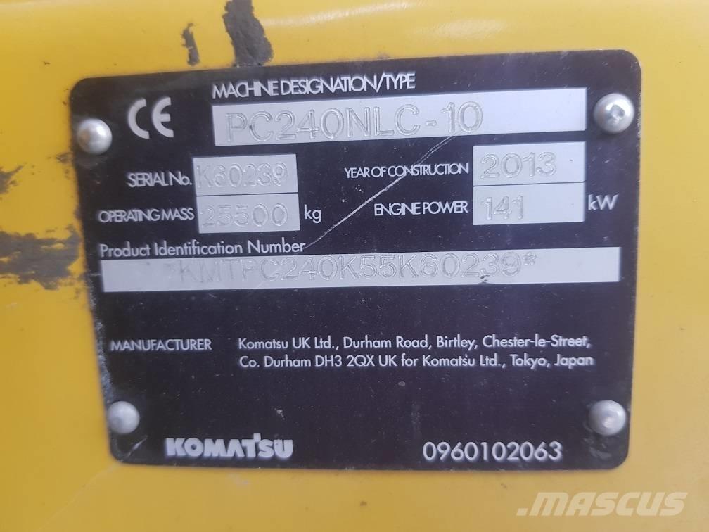 Komatsu PC240NLC-10 Telakaivukoneet