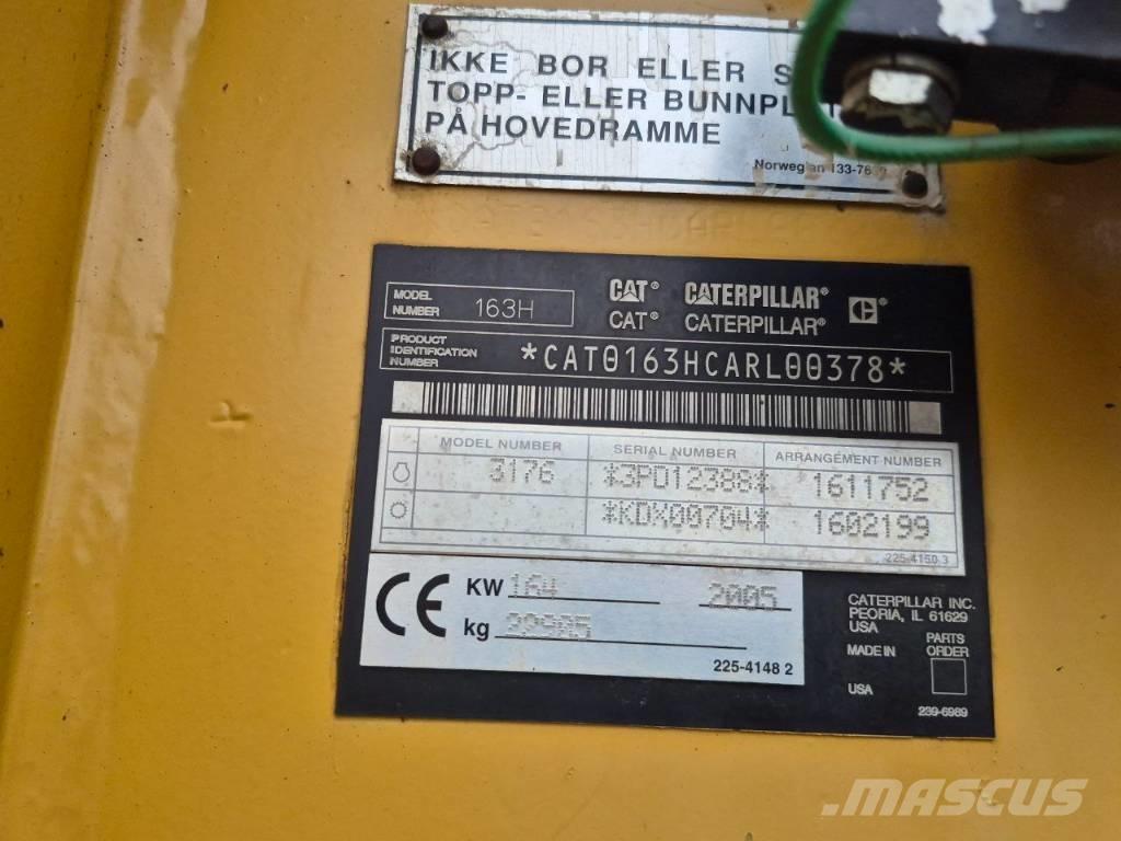 CAT 163 H Tiehöylät