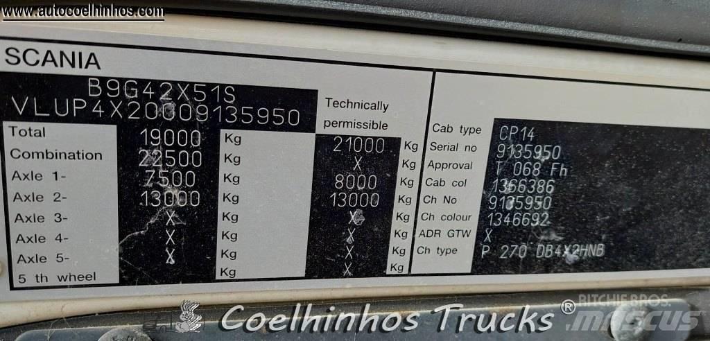 Scania P270 Kuorma-autoalustat