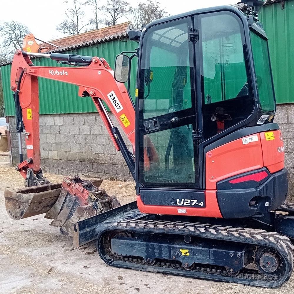 Kubota U 27-4 Minikaivukoneet < 7t