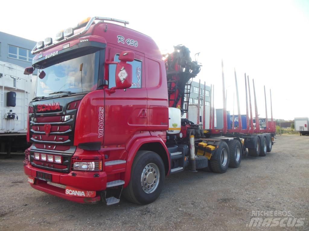 Scania R 450 Puuautot