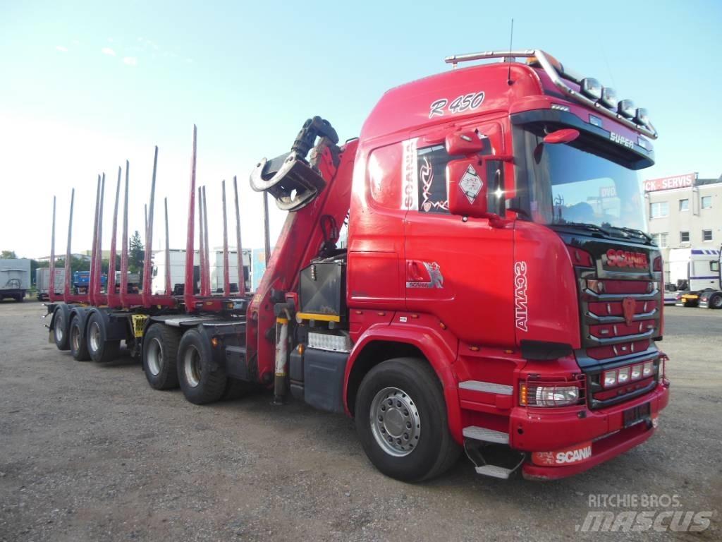 Scania R 450 Puuautot