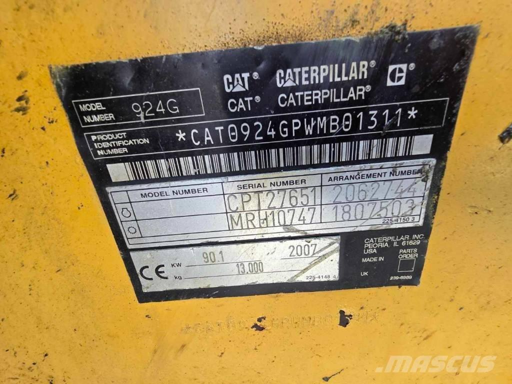 CAT 924 G Pyöräkuormaajat