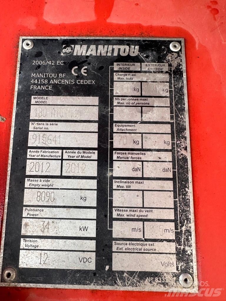 Manitou ATJ180 Kuukulkijat