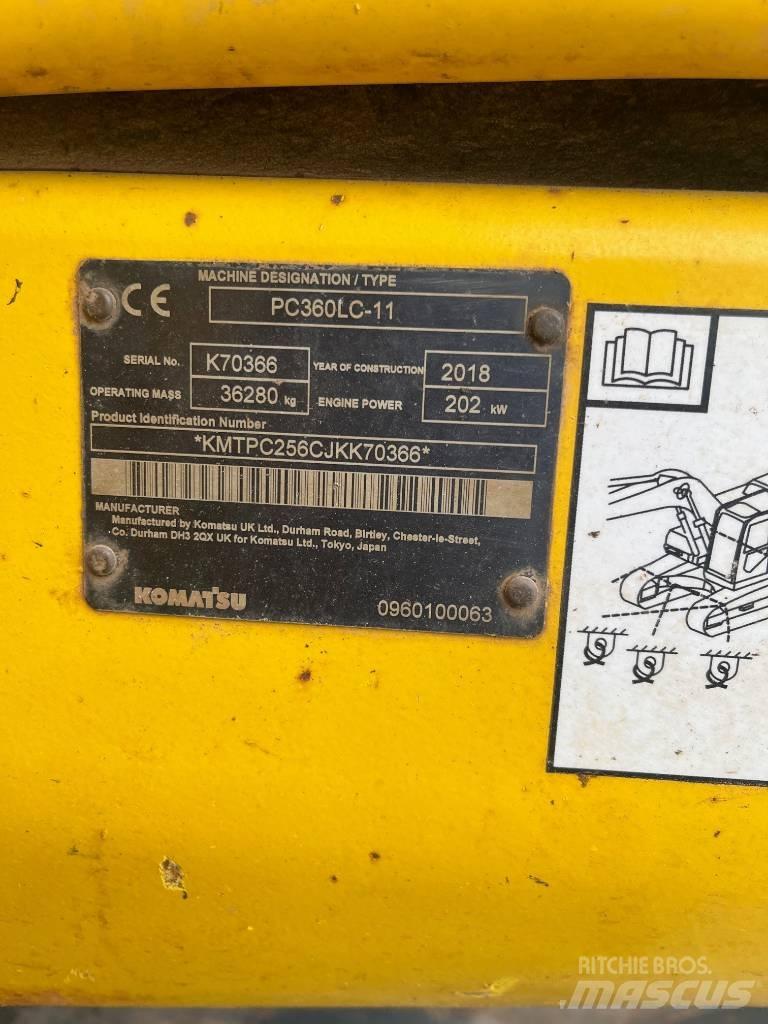 Komatsu PC360LC-11 Telakaivukoneet