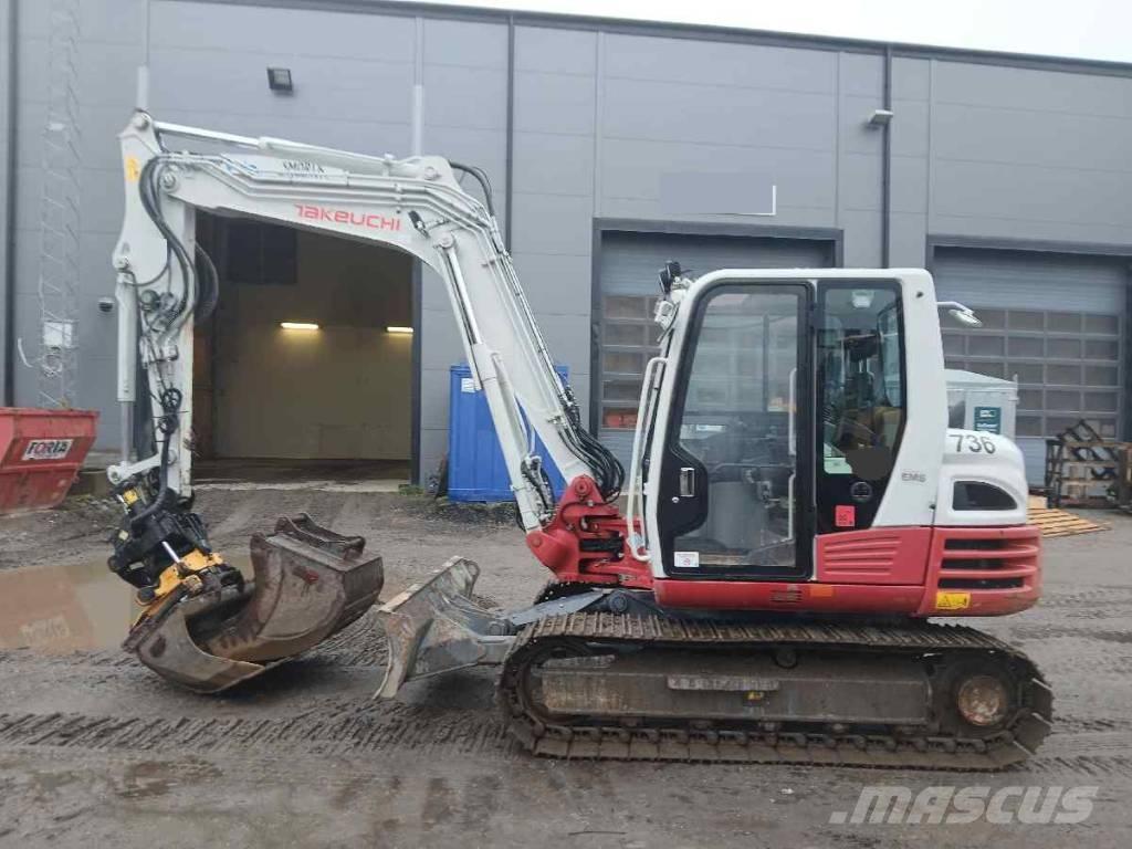 Takeuchi TB 290 Midikaivukoneet 7t - 12t
