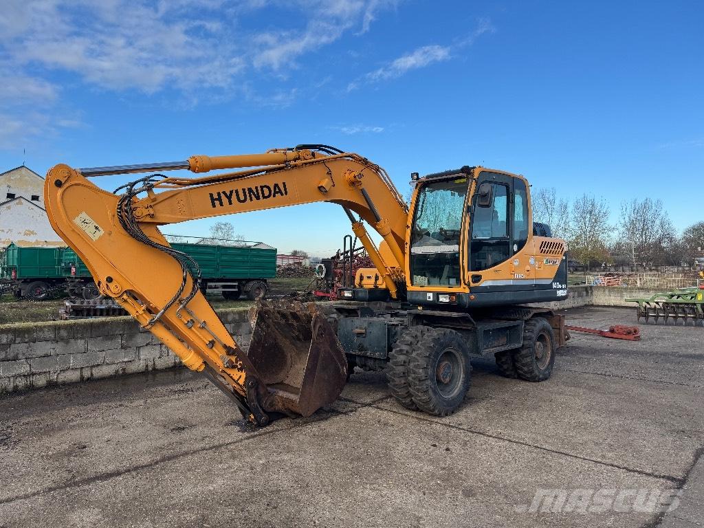 Hyundai R140W-9A Pyöräkaivukoneet