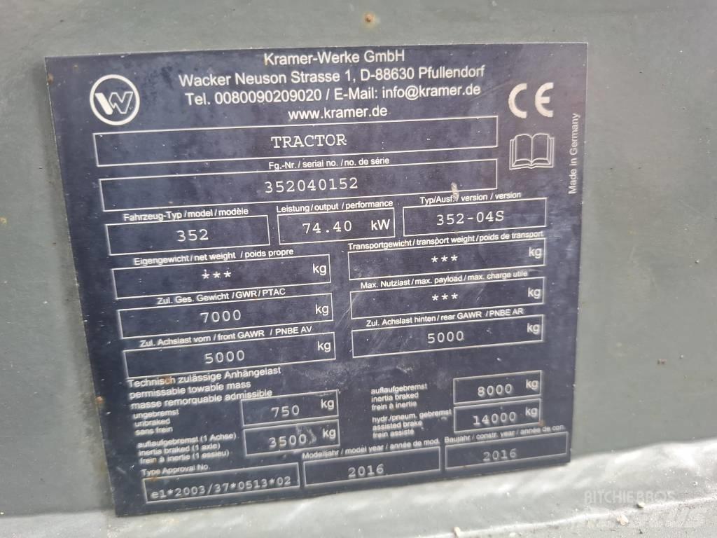 Kramer 8115 Pyöräkuormaajat