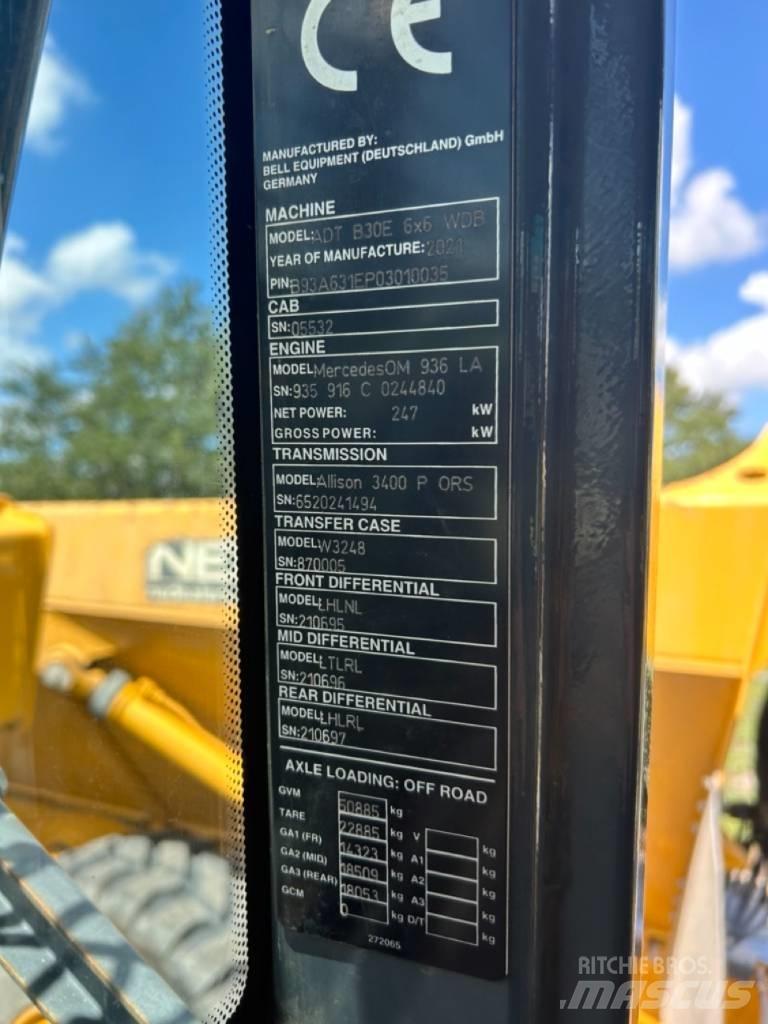 Bell B30E Dumpperit