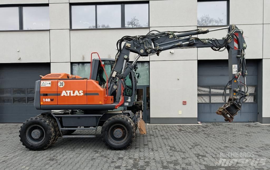 Atlas 140 W Pyöräkaivukoneet