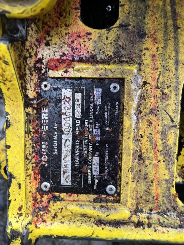 John Deere 1170 E Harvesterit