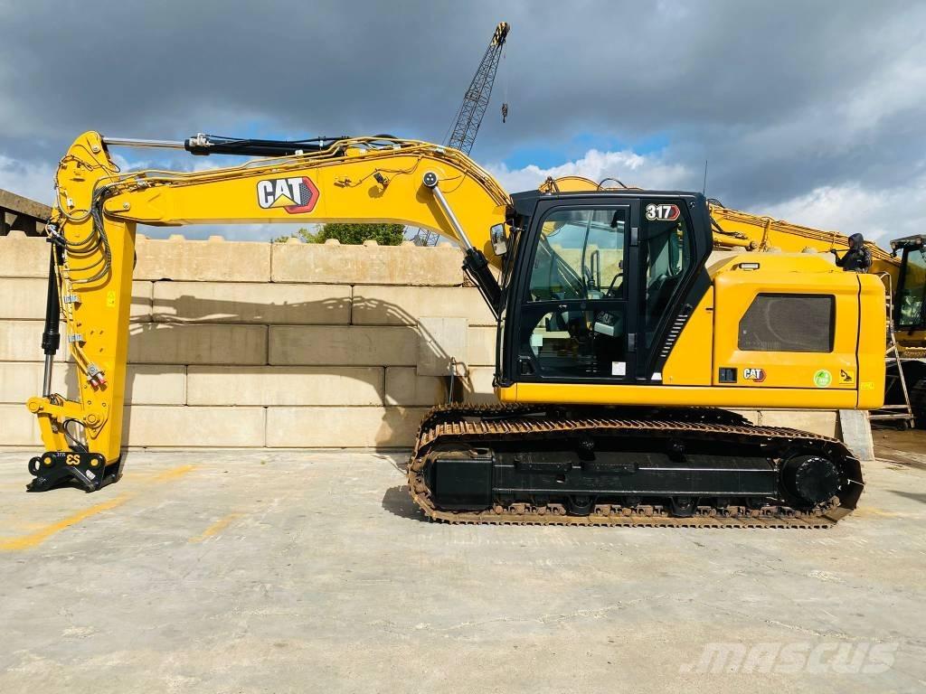 CAT 317 Telakaivukoneet