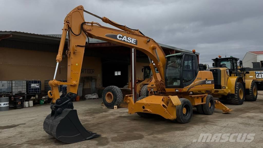 CASE WX 185 Pyöräkaivukoneet