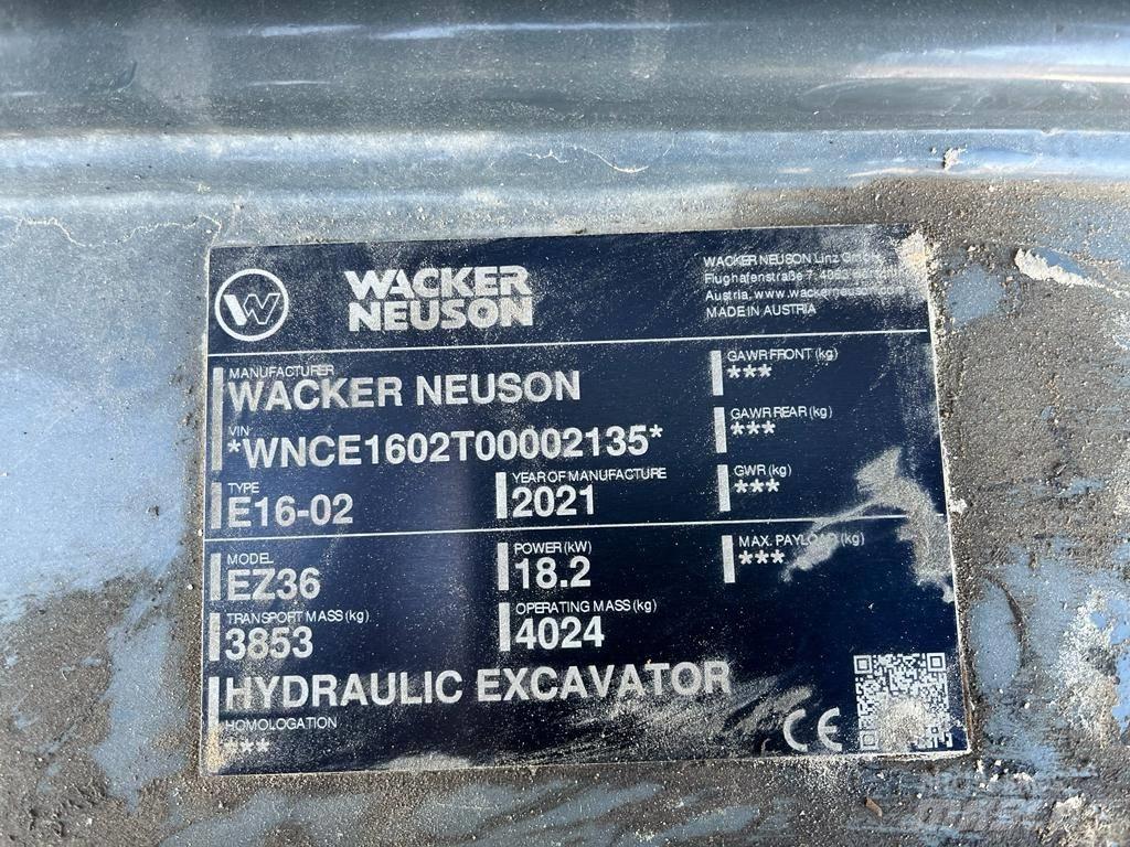 Wacker Neuson EZ 36 Minikaivukoneet < 7t