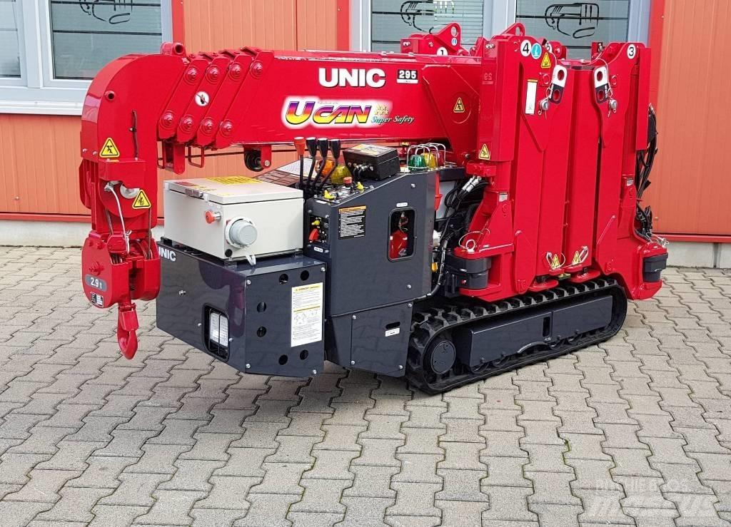Unic URW-295 Tela-alustaiset nosturit