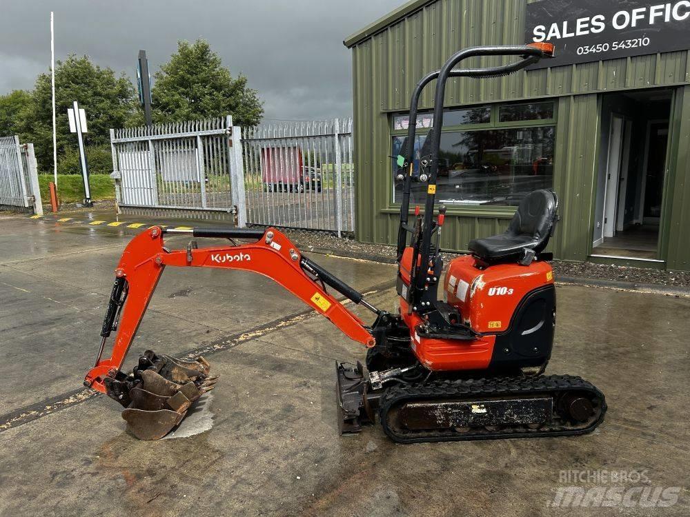 Kubota U 10-3 Minikaivukoneet < 7t