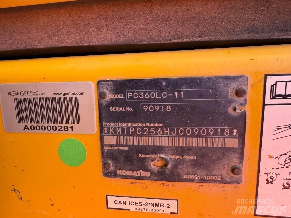 Komatsu PC360LC-11 Telakaivukoneet