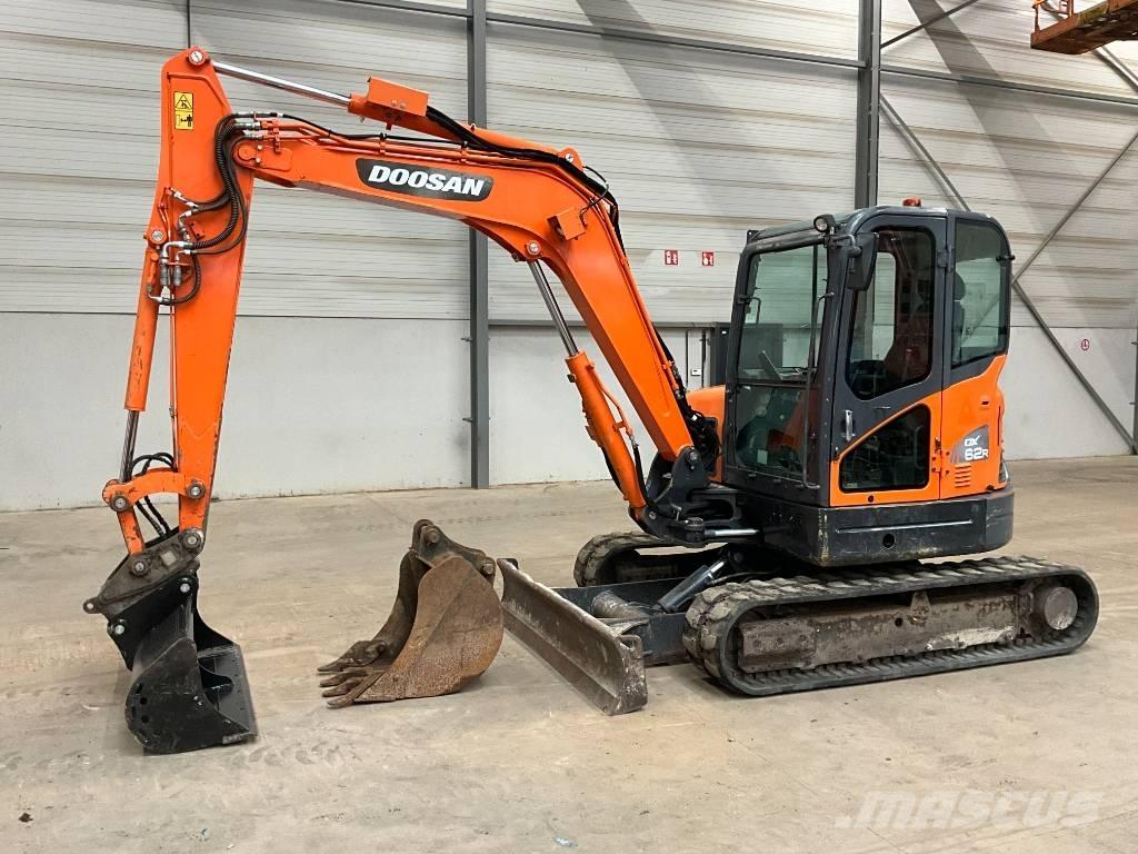 Doosan DX 62 R-3 Minikaivukoneet < 7t
