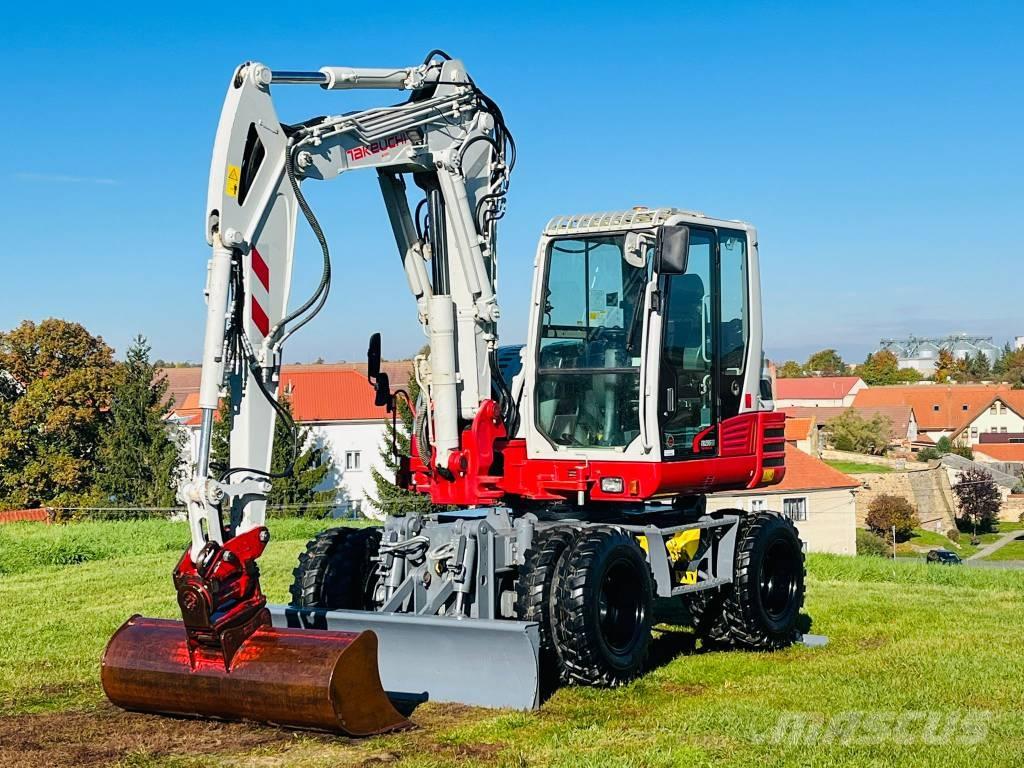 Takeuchi TB 295 W Pyöräkaivukoneet