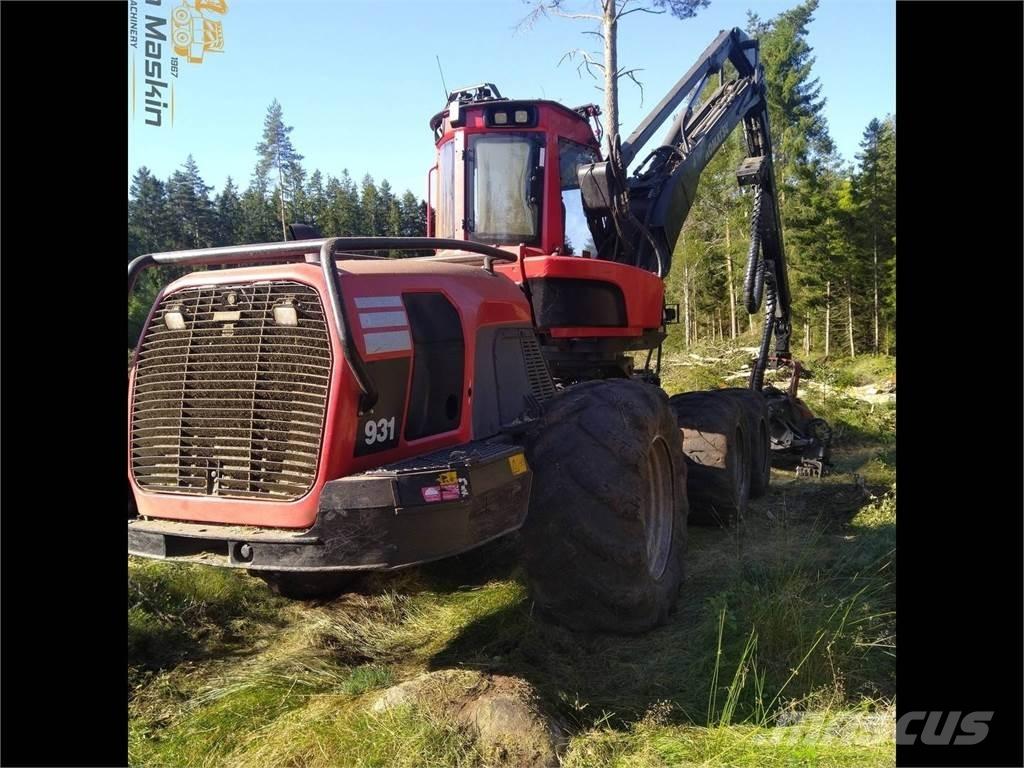 Komatsu 931 Harvesterit