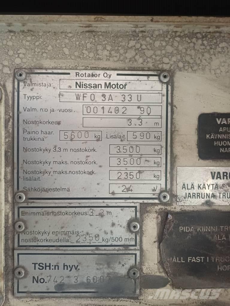 Nissan 33 U Dieseltrukit