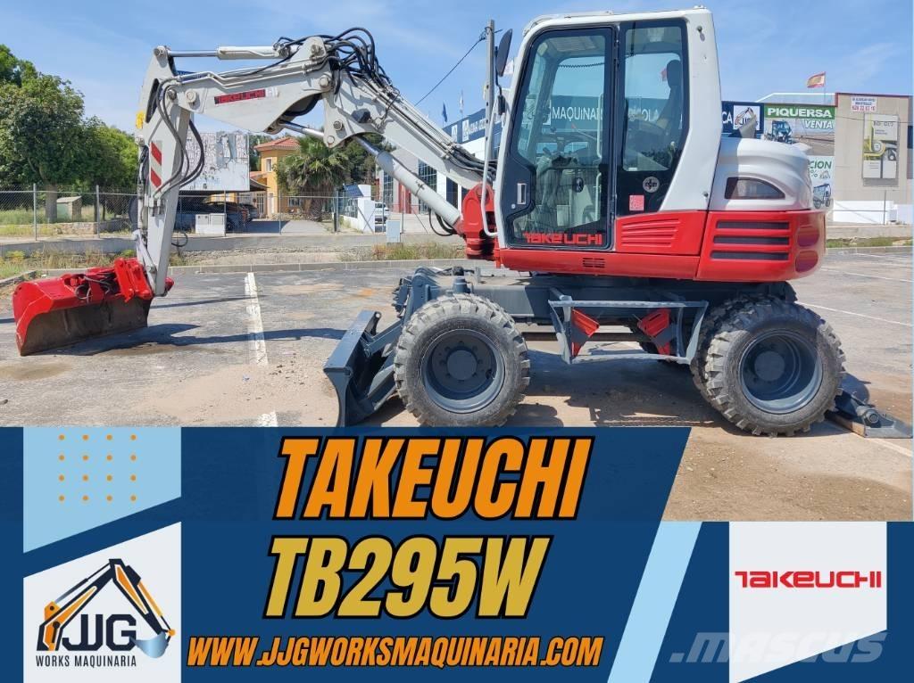 Takeuchi TB 295 W Pyöräkaivukoneet