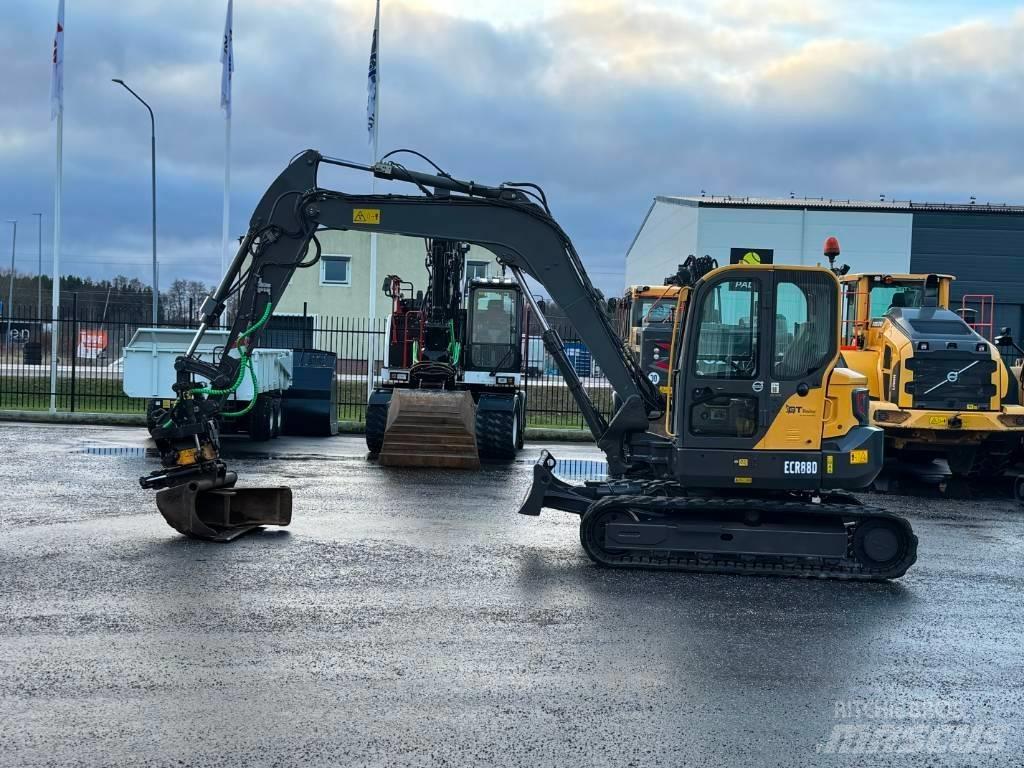 Volvo ECR 88 D Midikaivukoneet 7t - 12t